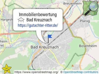 Leistungsgebiet für Immobilienbewertungen Bad Kreuznach