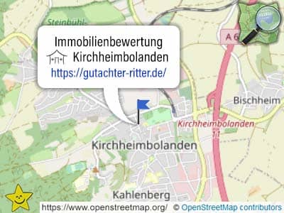 Leistungsgebiet für Immobilienbewertungen in Kirchheimbolanden
